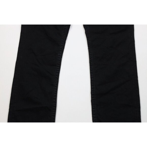 Buckle Black Mens 29x32 Faded Thick Stitch Fit No 9 Straight Leg Denim Jeans - Picture 3 of 12